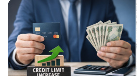 What is the minimum credit score required to increase my credit limit in UAE?