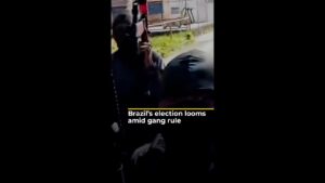 Brazil’s election looms amid gang rule | #ajshorts - As