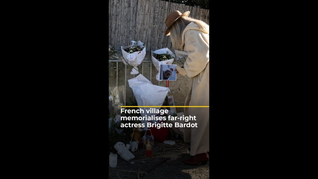 French village memorialises far-right actress Brigitte Bardot | #ajshorts -