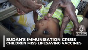 Sudan war reverses decades of childhood vaccinations, leaving kids at