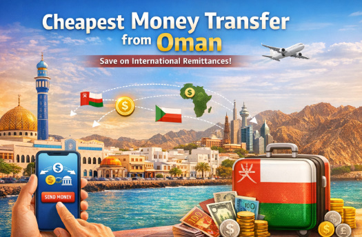 Cheapest money transfer from Oman